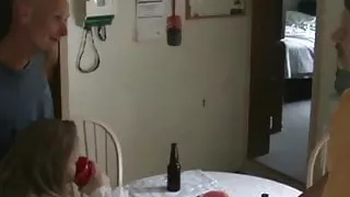 Busty blonde mature Canadian Lindy Lust - gets used