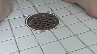 Pissing in the shower