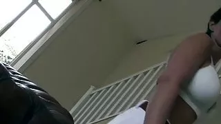 British girl talking dirty and farting for you