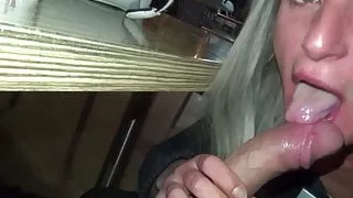 McDonals Store Public Blowjob of German Teen Kitty