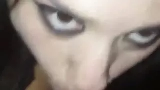 Spanish girl sloppy head