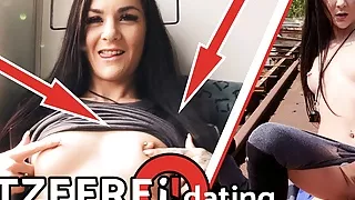 HITZEFREI.dating GERMAN Nude in Subway & Train Station Fuck