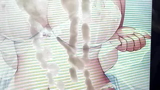 Anime Cum Tributes - Huge Tits
