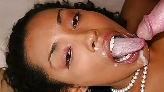 Ebony delight, Donna Red likes to fuck her white neighbor