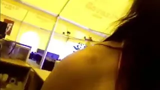 camshow at beach shop.