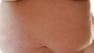 Kevin taking the bottle