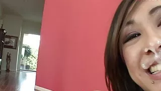 SEXY HOUSE GIRL is PASSED by horny family step son.