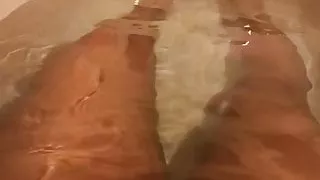 Asian Bath Time And A Hand Job