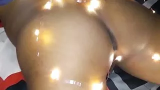 Lightly Lit Ms. Booty Red