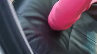 step mom in doggistile in my car