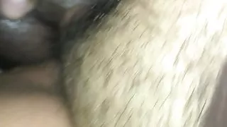 Fucking wife hairy pussy