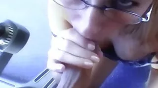 Blonde sexcasting with rimjob