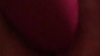 Vibrating my wet pussy