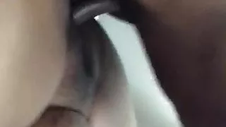Pregnant pussy get a pounding