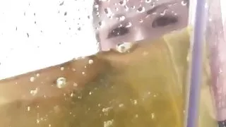 Classy Japanese babes filmed peeing in closeup