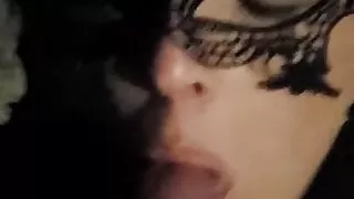 Parc At Night Cum Swallowing (Vacation)