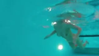 Eva from Switzerland. Water-Dreams!