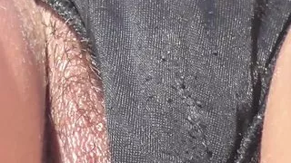 Pussy Slip While Laying Out In Public