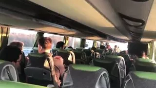 Blowjob on the bus