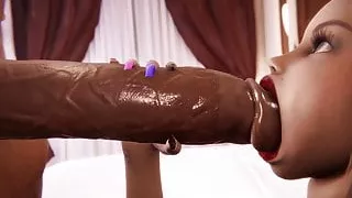 Busty blonde teen fucked by BBC lover