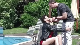 Granny loves his young and hard dick