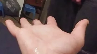 Cum in my hand