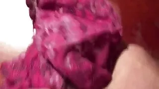 Friend use my wifes panties