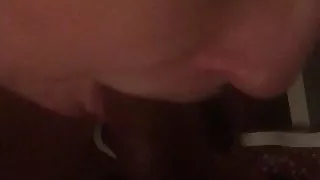 Bbw loves sucking my dick
