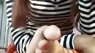 Desi girl home made video feet