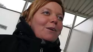 Picked up big belly fatty gets fucked in the shower