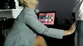 Fucked secretary in office