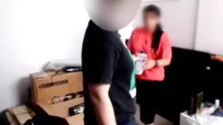 latina maid with huge ass takes a pounding