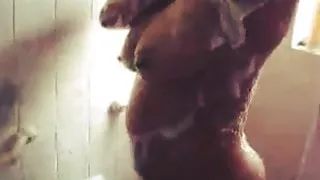 Sri Lankan Mature Flashing Figure In Bathroom (For Comments)