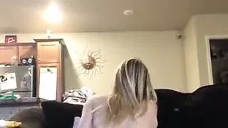 Skinny white girl rides big black shaft