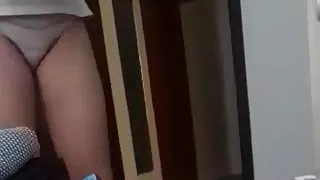 My step mom JELENA in hotel with me