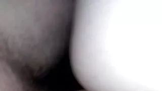 Milf let me fuck her big white ass ,