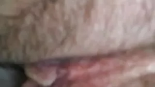 Girlfriend Renee pussy stroked and cumshot