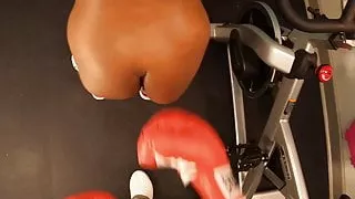Boxing Big Black Ass In Slow Motion Ass Cheeks Msnovember 4K