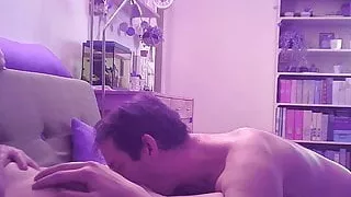 Femdom: licking and spanking