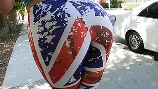 Thickumz - Fit Blond Babe Shakes Her Ass All Over Town