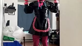 Sissy Sluts New Toy-Self Bondage