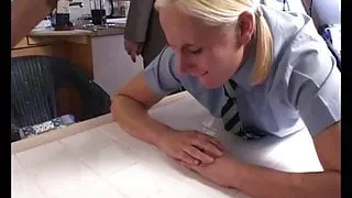 Schoolgirl smacked 4