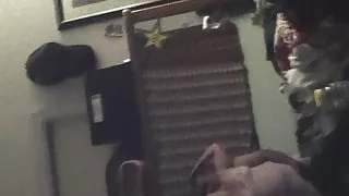 Doggy style with BBW Lisa reflection on the mirror