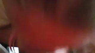 Old woman going to town on my dick