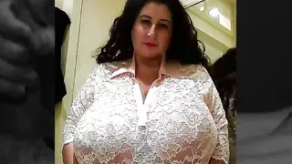 Huge Granny Tits Jerk Off Challenge To The Beat #2