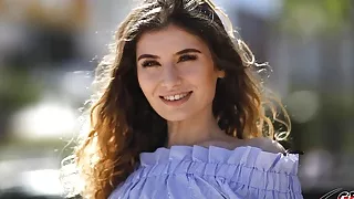 GERMAN SCOUT - Magaluf Holiday Teen Candice Public Casting