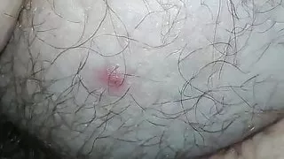 Granny from the next street over  with a hairy pussy