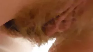 Mature Wife's Hairy Clit