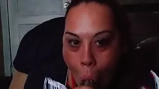 Bbw latina sucks Bbc