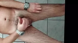 Enjoying with my watches in the shower